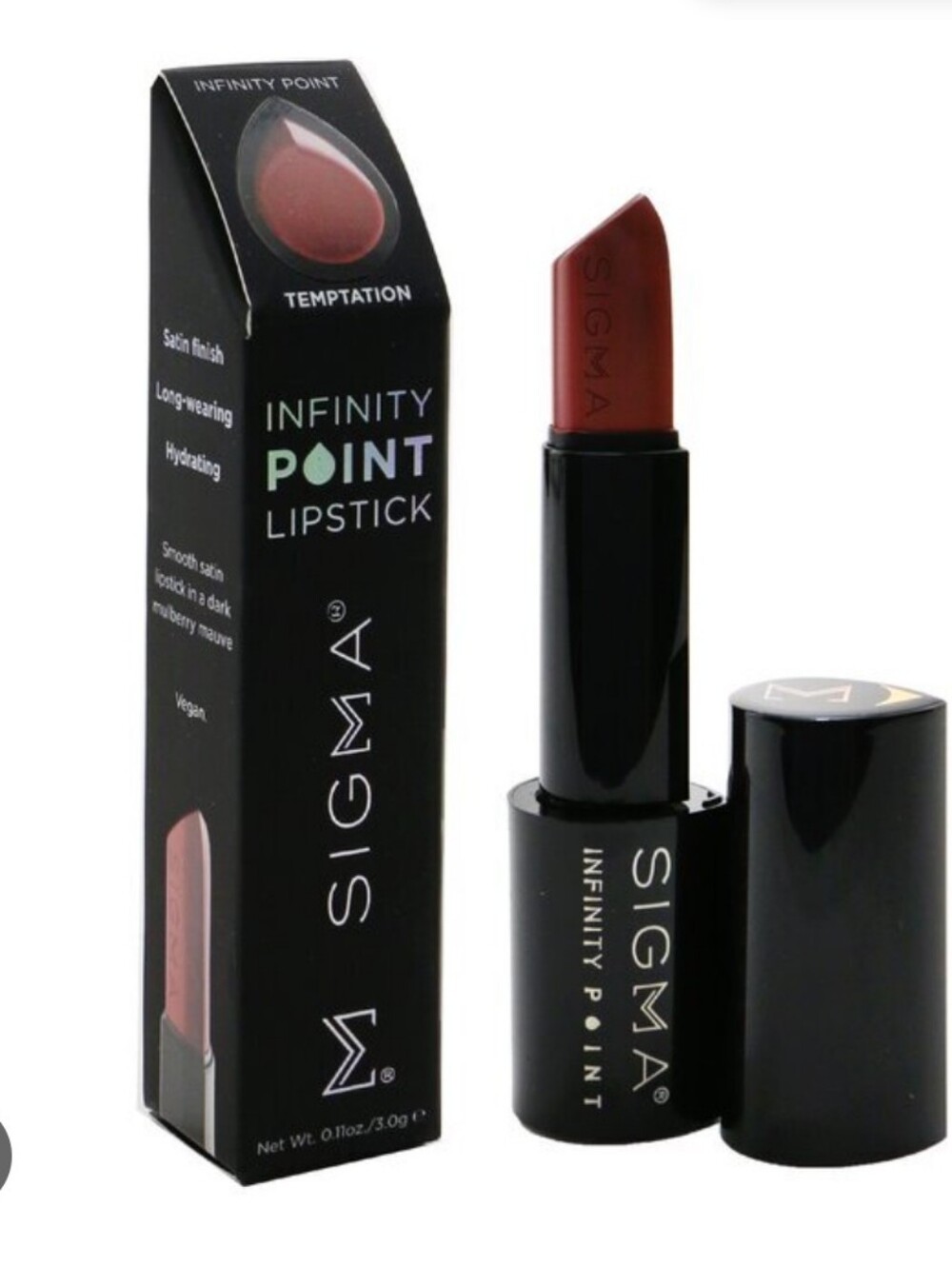 SIGMA Infinity Point Lipstick Red Velvet